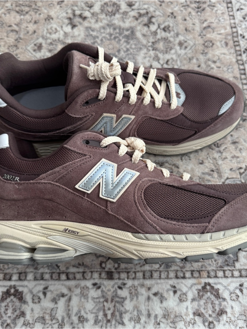 Size 14 New Balance 2002R Suede Pack Dusty Fig Grey Purple (M2002RHD) NWOT